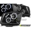FORD MUSTANG 04-09 ANGEL EYES ČERNÝ