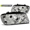 PŘEDNÍ SVĚTLOMETY CHROME pasují na MERCEDES W202 C-KLASA 06.93-06.00