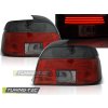 LED BAR TAIL LIGHTS RED SMOKE fits BMW E39 09.95-08.00