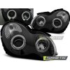 SVĚTLOMETY ANGEL EYES ČERNÉ pro MERCEDES W203 C-KLASA 07.00-03.04
