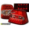 LED TAIL LIGHTS RED WHITE fits VW GOLF 4 09.97-09.03