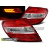 LED TAIL LIGHTS RED WHITE fits MERCEDES C-KLASA W204 SEDAN 07-10