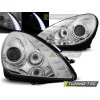 CHROMOVÉ SVĚTLOMETY pro MERCEDES R171 SLK 04-11