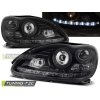 DENNÍ SVĚTLOMETY ČERNÉ PRO MERCEDES W220 S-KLASA 09.98-05.05
