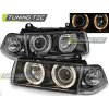 SVĚTLOMETY ANGEL EYES ČERNÝ PRO BMW E36 12.90-08.99 COUPE CABRIO