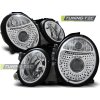 CHROMOVÉ SVĚTLOMETY pro MERCEDES W208 CLK 03.97-04.02