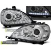 CHROMOVÉ SVĚTLOMETY DENNÍ SVĚTLOMETY PRO MERCEDES W163 ML M-KLASA 03.98-08.01