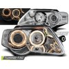 SVĚTLOMETY ANGEL EYES CHROMOVÉ PRO VW PASSAT B6 3C 03.05-10