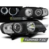 SVĚTLOMETY ANGEL EYES LED ČERNÉ pro BMW X5 E53 09.99-10.03