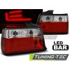 LED BAR TAIL LIGHTS RED WHIE fits BMW E36 12.90-08.99 SEDAN