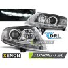 XENON HEADLIGHTS TRUE DRL CHROME fits AUDI A6 C6 04.04-08