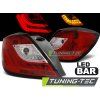 6718 opel astra h 03 04 09 3d cerveno bila led