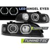 SVĚTLOMETY ANGEL EYES LED ČERNÉ pro BMW E39 09.95-06.03
