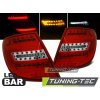 LED BAR TAIL LIGHTS RED WHIE fits MERCEDES C-KLASA W204 KOMBI 07-10