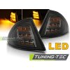 PŘEDNÍ SMĚROVÁ ČERNÁ LED SVĚTLA PRO BMW E46 05.98-08.01