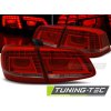 LED TAIL LIGHTS RED WHITE fits VW PASSAT B7 SEDAN 10.10-10.14