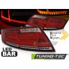 LED BAR TAIL LIGHTS RED WHIE fits AUDI TT 04.06-02.14