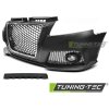 FRONT BUMPER SPORT CHROME BLACK fits AUDI A3 08-12