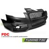 PŘEDNÍ NÁRAZNÍK SPORTOVNÍ ČERNÝ PDC PRO AUDI A4 04-08