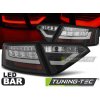 LED BAR TAIL LIGHTS BLACK fits AUDI A5 07-06.11