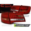 LED TAIL LIGHTS RED WHITE fits AUDI A6 C6 05-08 AVANT