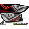 ZADNÍ LED SVĚTLA CHROMOVÁ PRO SEAT IBIZA 6J 3D 06.08-12