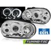 SVĚTLOMETY ANGEL EYES CCFL CHROM PRO VW GOLF 4 09.97-09.03
