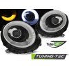 HEADLIGHTS TUBE LIGHTL BLACK fits BMW MINI (COOPER) 06-14