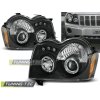 CHRYSLER JEEP GRAND CHEROKEE 05-08 ANGEL EYES ČERNÝ