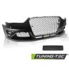 FRONT BUMPER SPORT CHROME BLACK PDC fits AUDI  A4 B8 12-15