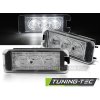 LED SVĚTLA NA SPZ 3xLED pro VW GOLF IV, V, VI, VII PASSAT B6, PASSAT CC, SCIROCCO