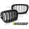 GRILLE GLOSSY BLACK DOUBLE BAR SPORT LOOK fits BMW F20 F21 11-12.14