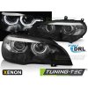 XENONOVÉ SVĚTLOMETY ANGEL EYES LED DRL ČERNÝ PRO BMW X5 E70 07-10