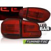 LED BAR TAIL LIGHTS RED SMOKE fits VW TIGUAN 07-07.11