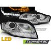 HEADLIGHTS DAYLIGHT CHROME fits AUDI A4 B7 11.04-03.08