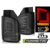 LED BAR TAIL LIGHTS SMOKE SEQ fits VW T5 04.03-09
