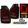 LED BAR TAIL LIGHTS RED SMOKE SEQ fits VW T5 04.03-09