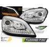 CHROMOVANÉ TRUBIČKOVÉ SVĚTLOMETY SEQ pro MERCEDES W164 ML M-KLASA 05-07