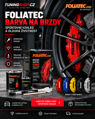 FOLIATEC barva na brzdy – sportovní styl a ochrana v jednom