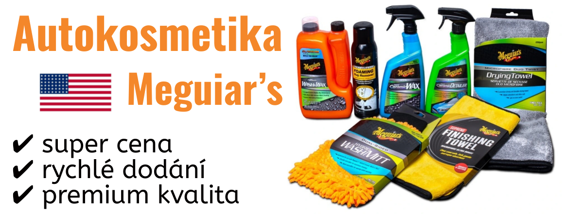 Autokosmetika Meguiar's: Špičková péče o váš vůz
