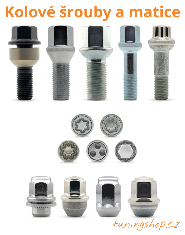Šrouby, štefty a matice – kvalitní upevnění pro vaše kola