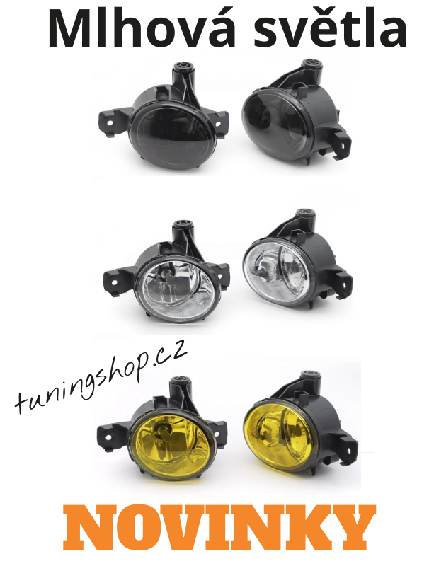 Mlhová světla – styl a bezpečnost v jednom