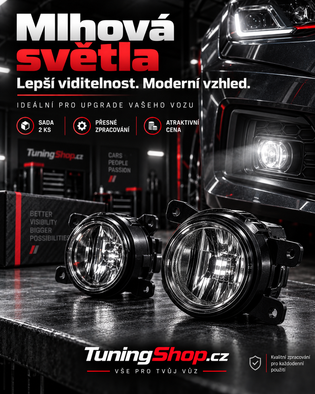 Mlhová světla – styl a bezpečnost v jednom