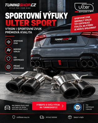 Sportovní výfuky Ulter Sport– Maximální výkon, jedinečný zvuk, prvotřídní kvalita