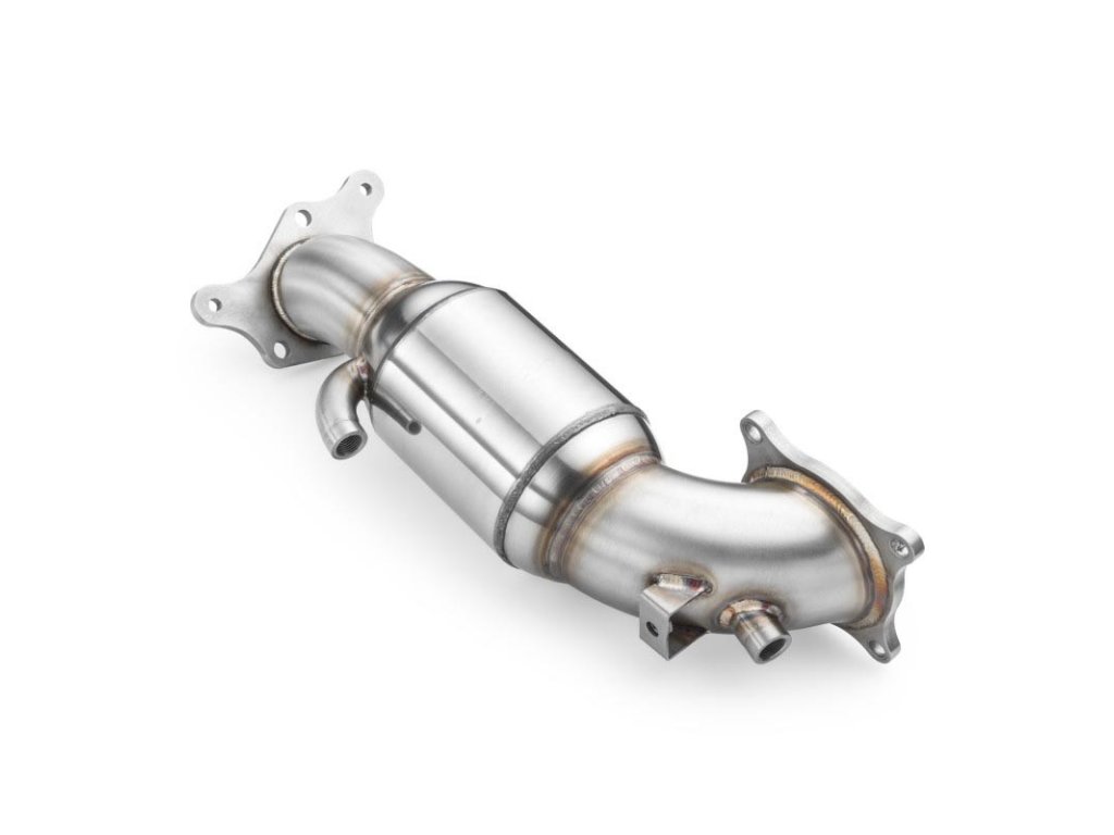 Downpipe HONDA Civic Type R X 2.0T + CATALYST (Emisní norma Euro 3, Kapacita 100 cpsi)