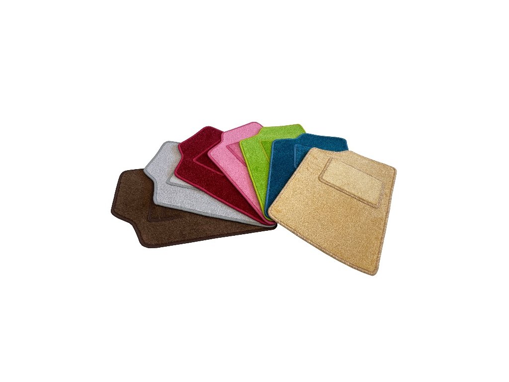 Textilní autokoberce Mercedes CLK W208/C208 1998 - 04/2002 Colorfit Fun (2918)