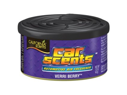 Osvěžovač vzduchu California Scents, vůně Car Scents - Borůvka Verri Berry