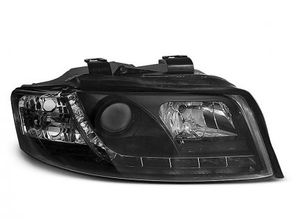 Přední světla Audi A4 8E 01-04 - černé