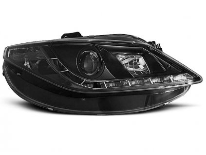 Přední světla Seat Ibiza 6J 08+ - černé
