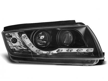 Přední světla Škoda Fabia 99-07 - černá